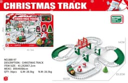 image-Christmas Series Electric Rail Car Educational Toys