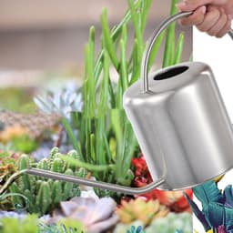 image-2 L Stainless Steel Household Long Mouth Large Capacity Watering Pot