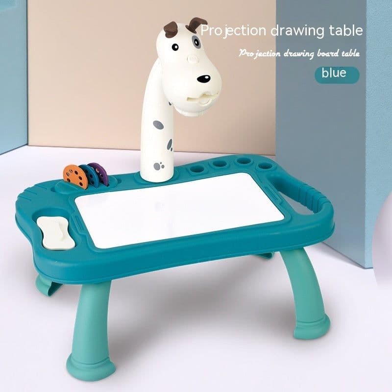 image-Enlightening Early Education Baby Deer Projection Drawing Doodle Board Educational Toys Wholesale