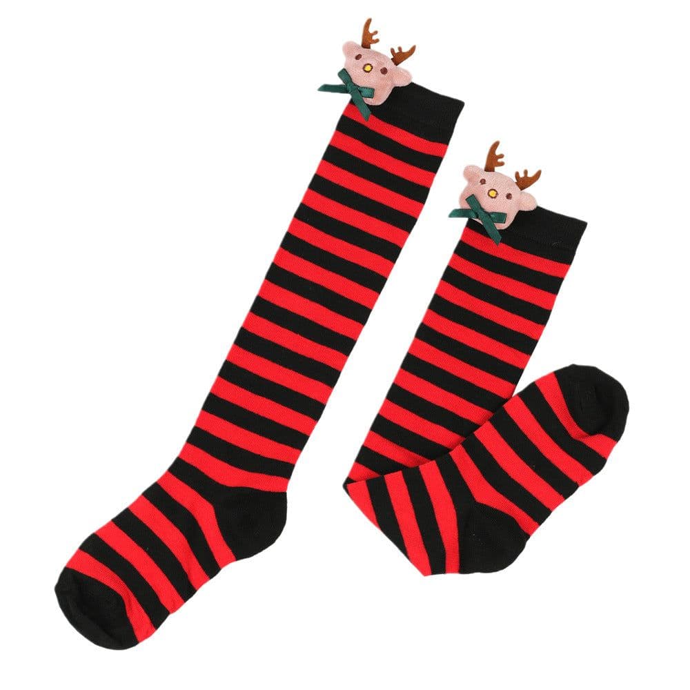 image-Elk Children's Christmas Stockings Cartoon Doll