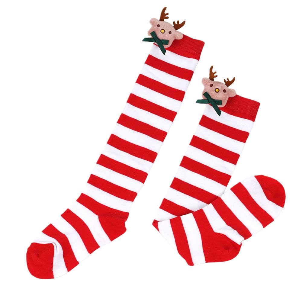 image-Elk Children's Christmas Stockings Cartoon Doll