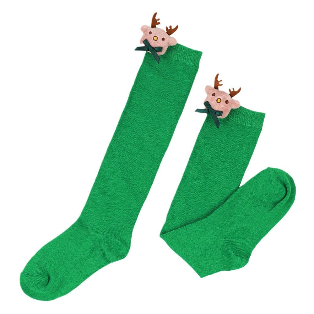 image-Elk Children's Christmas Stockings Cartoon Doll