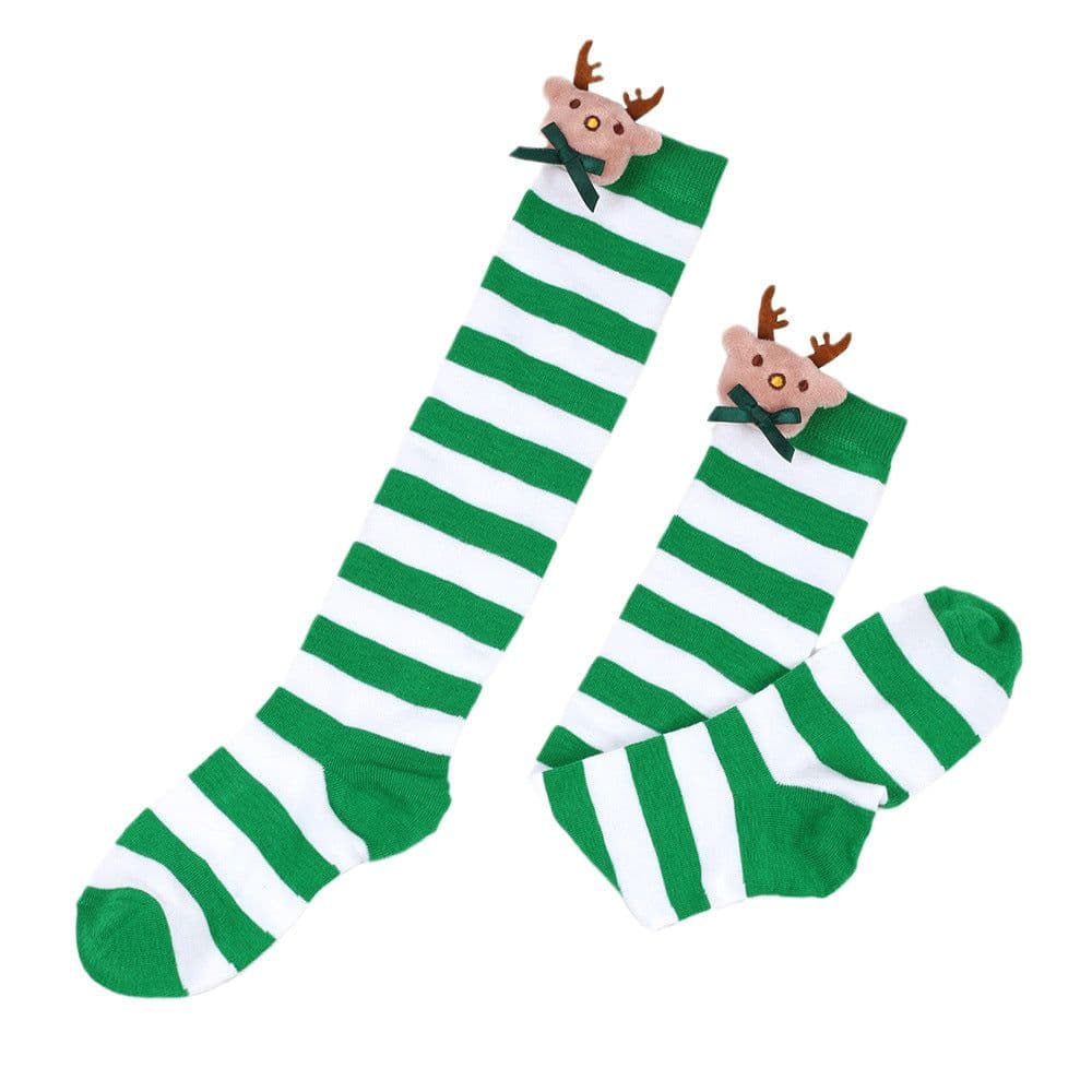 image-Elk Children's Christmas Stockings Cartoon Doll