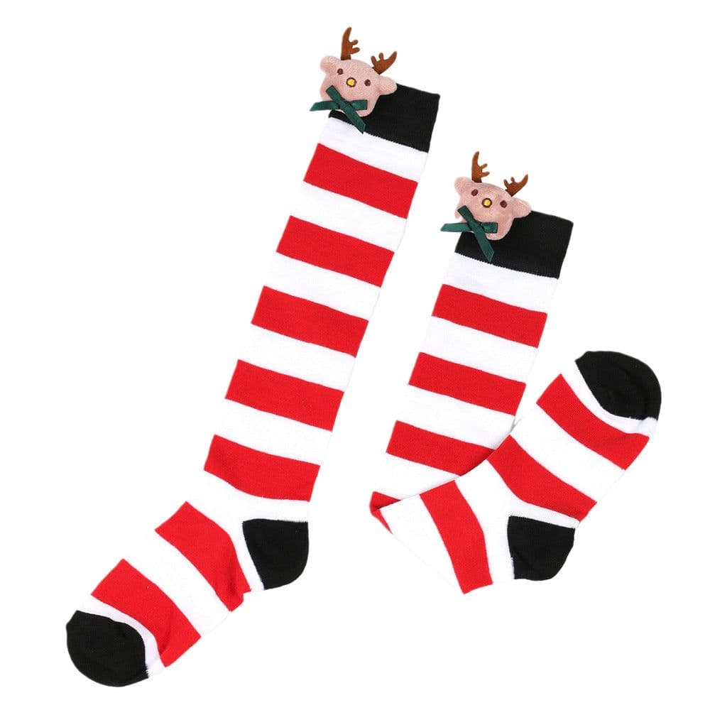 image-Elk Children's Christmas Stockings Cartoon Doll