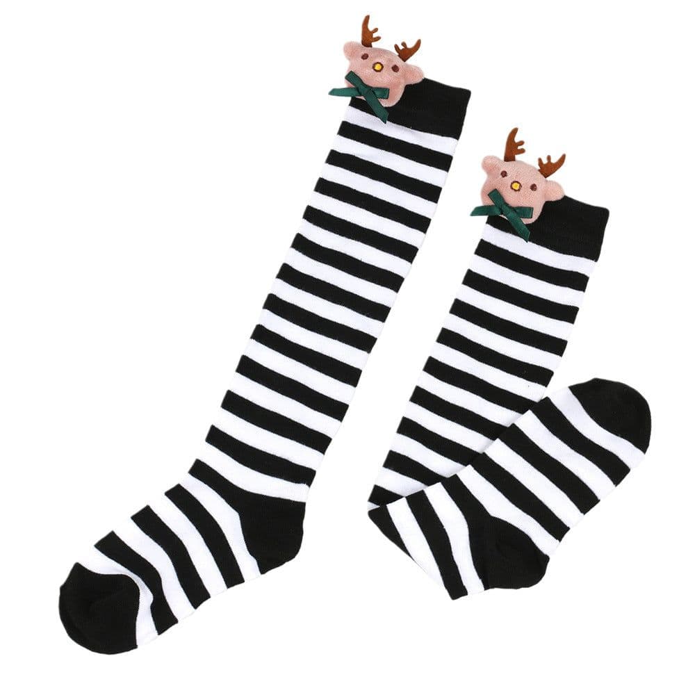 image-Elk Children's Christmas Stockings Cartoon Doll