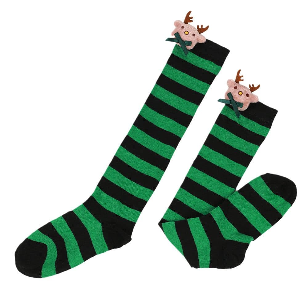 image-Elk Children's Christmas Stockings Cartoon Doll