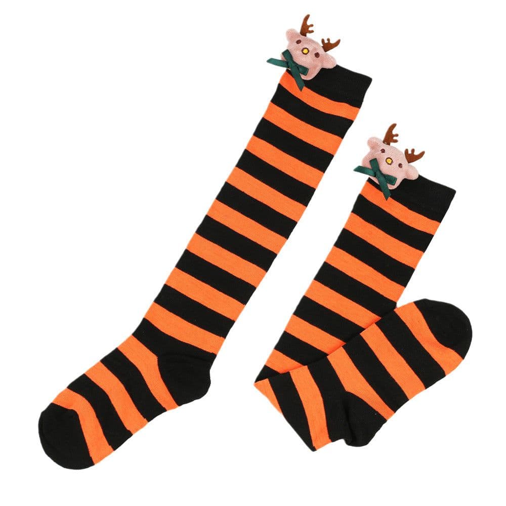 image-Elk Children's Christmas Stockings Cartoon Doll