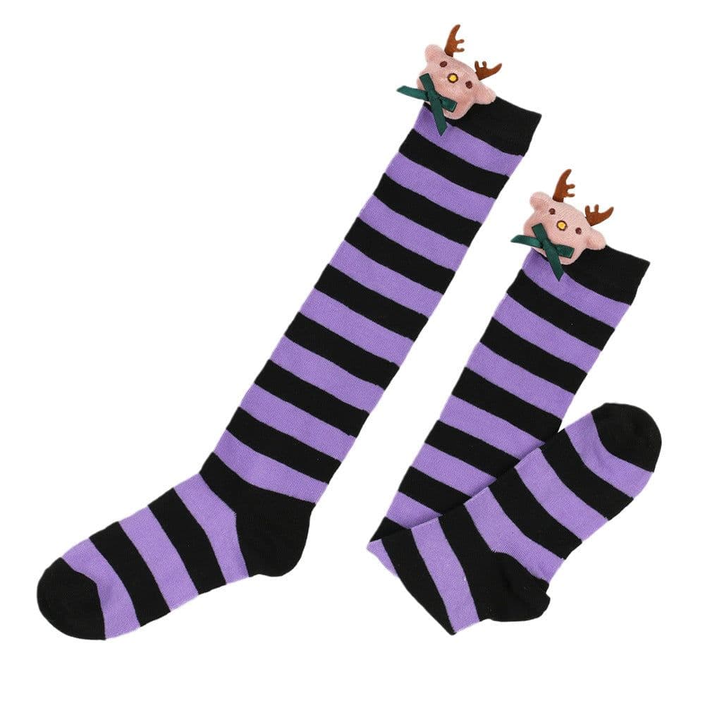 image-Elk Children's Christmas Stockings Cartoon Doll