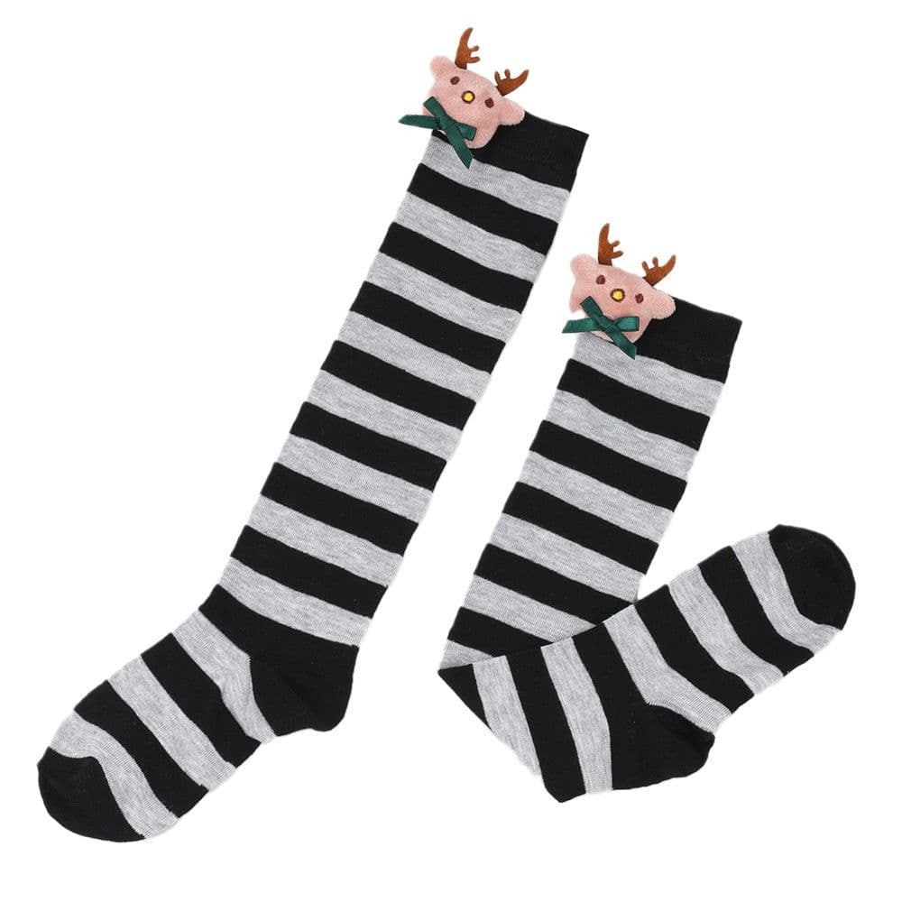 image-Elk Children's Christmas Stockings Cartoon Doll