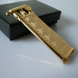 image-Ultra-thin Wall Lifting Slim Kerosene Lighter Pure Copper Personality Creative Grinder Retro Wholesale