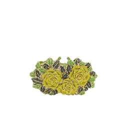 image-Hollow Flower Bag Portable Diamond Rhinestone Clutch