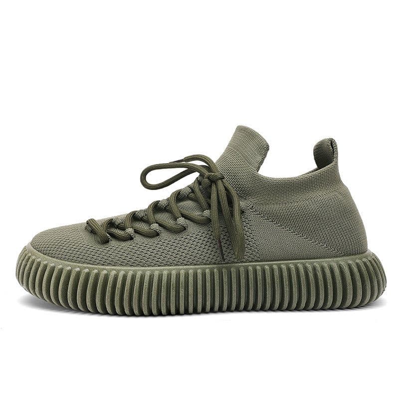 image-Mesh Flyknit Breathable Sock-like Shoes
