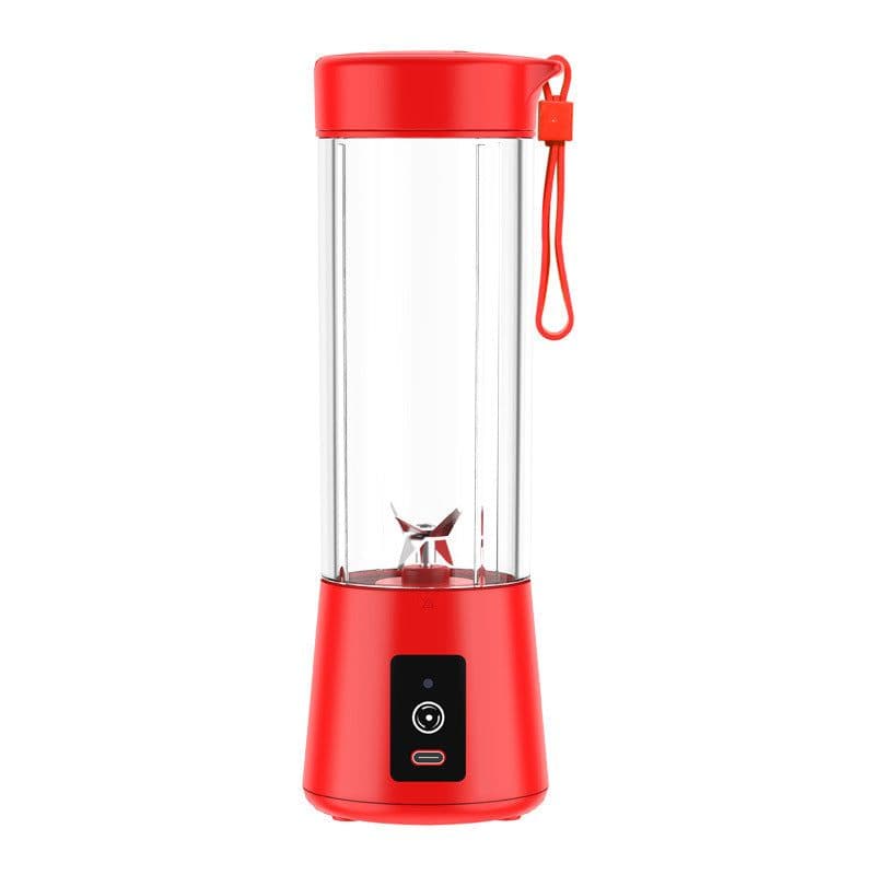 image-10 Colors Portable Small Electric Juicer Stainless Steel Blade Cup Juicer Fruit Automatic Smoothie Blender Kitchen Tool