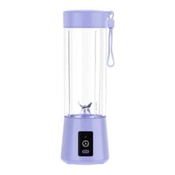 image-10 Colors Portable Small Electric Juicer Stainless Steel Blade Cup Juicer Fruit Automatic Smoothie Blender Kitchen Tool