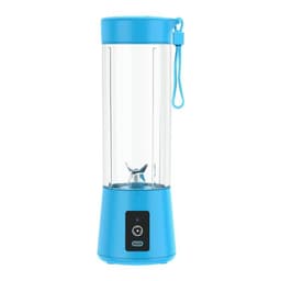 image-10 Colors Portable Small Electric Juicer Stainless Steel Blade Cup Juicer Fruit Automatic Smoothie Blender Kitchen Tool