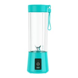 image-10 Colors Portable Small Electric Juicer Stainless Steel Blade Cup Juicer Fruit Automatic Smoothie Blender Kitchen Tool