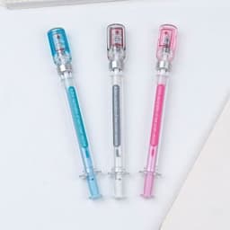 image-Vaccine Pen Novel Creative Design Sense Gel Pen Good-looking Student Brush