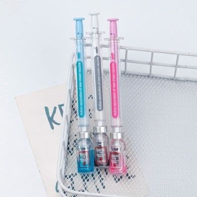 image-Vaccine Pen Novel Creative Design Sense Gel Pen Good-looking Student Brush