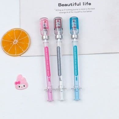 image-Vaccine Pen Novel Creative Design Sense Gel Pen Good-looking Student Brush