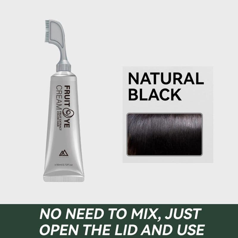 image-Lifelike Fruit Color Cream I Am Dyeing Hair And Dyeing Plants Hair Dye White Hair Pregnant Women Use A Black Hair Color Cream