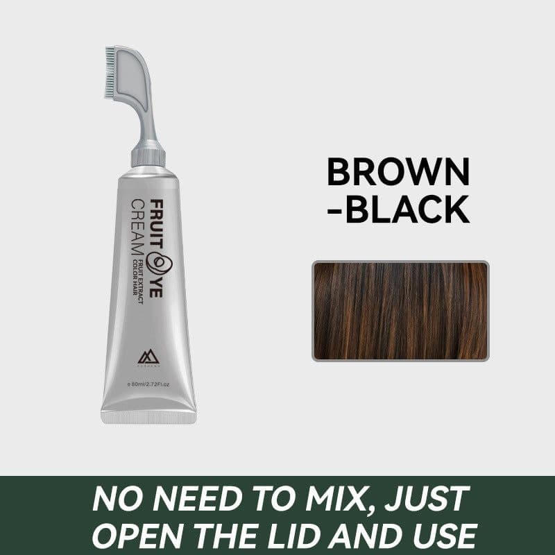 image-Lifelike Fruit Color Cream I Am Dyeing Hair And Dyeing Plants Hair Dye White Hair Pregnant Women Use A Black Hair Color Cream