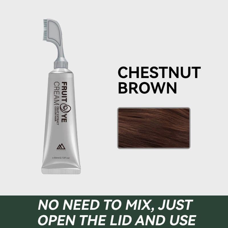 image-Lifelike Fruit Color Cream I Am Dyeing Hair And Dyeing Plants Hair Dye White Hair Pregnant Women Use A Black Hair Color Cream