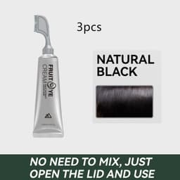 image-Lifelike Fruit Color Cream I Am Dyeing Hair And Dyeing Plants Hair Dye White Hair Pregnant Women Use A Black Hair Color Cream