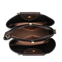 image-Women's Vintage Fashion Print Handbag