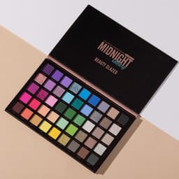 image-45 Colors Eye Shadow Plate Chameleon Shimmer Matte Long Lasting