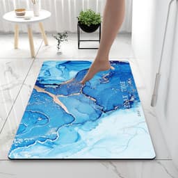 image-Home Gadget Anti-Slip Mat Super Absorbent Bathroom Floor Mat Diatom Mud Suitable For Kitchen Toilet