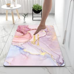 image-Home Gadget Anti-Slip Mat Super Absorbent Bathroom Floor Mat Diatom Mud Suitable For Kitchen Toilet