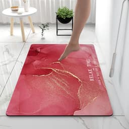 image-Home Gadget Anti-Slip Mat Super Absorbent Bathroom Floor Mat Diatom Mud Suitable For Kitchen Toilet