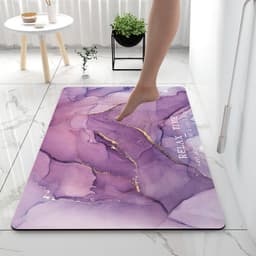 image-Home Gadget Anti-Slip Mat Super Absorbent Bathroom Floor Mat Diatom Mud Suitable For Kitchen Toilet