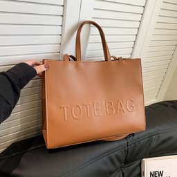 image-Large Capacity Women's Fashion Portable Tote Bag