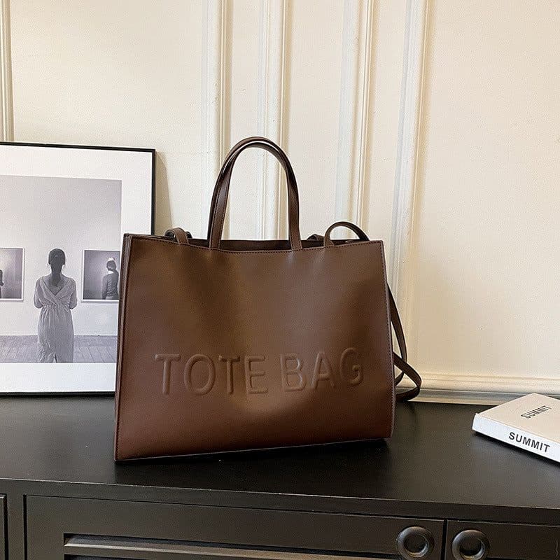 image-Large Capacity Women's Fashion Portable Tote Bag