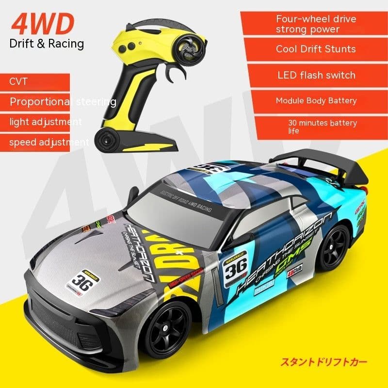 image-H4 Remote Control Four-wheel Drive Drift Toy Racing Car