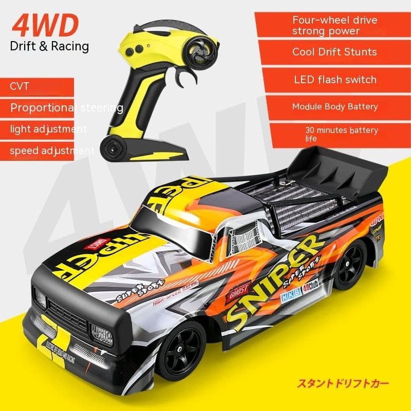 image-H4 Remote Control Four-wheel Drive Drift Toy Racing Car