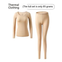 image-37 Degrees Constant Temperature Self-heating Thermal Underwear Winter Ultra-thin Skin Care Clothing Skin Bottom Bottoming Shirt