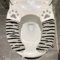 image-Cute Cartoon Toilet Seat Cushion Household High-end Waterproof Adhesive Toilet Trap Winter Ins Style Thickened