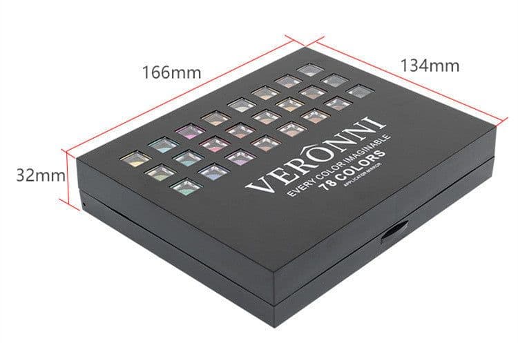 image-78 Colors Makeup Set Shading Powder Lipstick