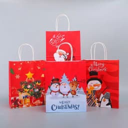 image-Christmas Kraft Paper Bag