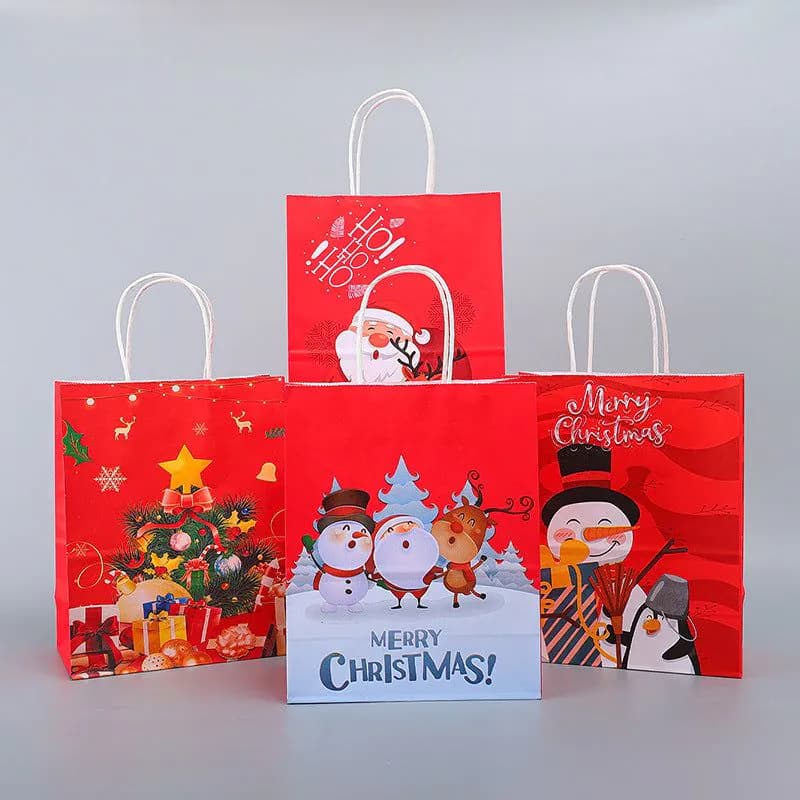 image-Christmas Kraft Paper Bag