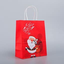 image-Christmas Kraft Paper Bag