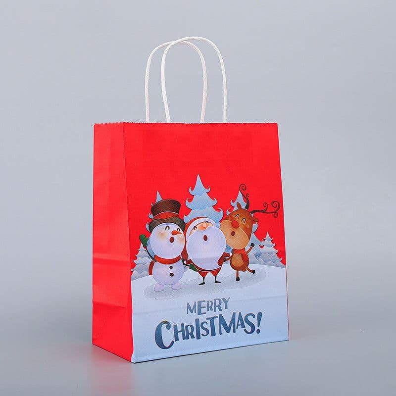 image-Christmas Kraft Paper Bag