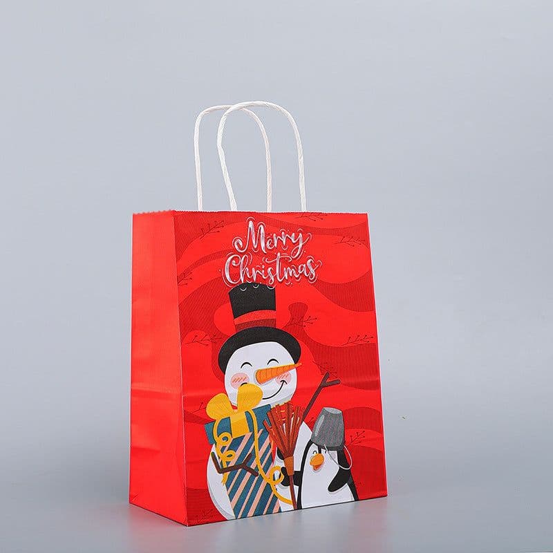 image-Christmas Kraft Paper Bag
