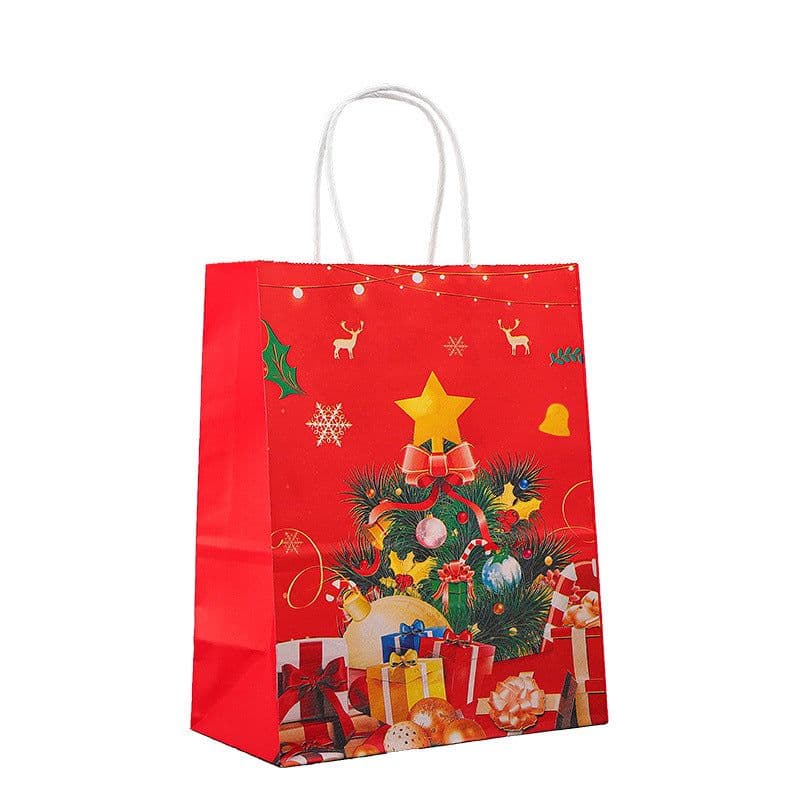 image-Christmas Kraft Paper Bag