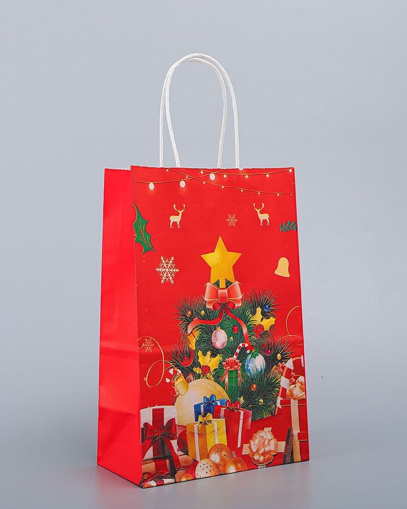 image-Christmas Kraft Paper Bag