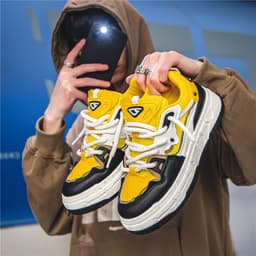 image-Spring And Autumn Men's Outdoor Sports Platform Board Shoes