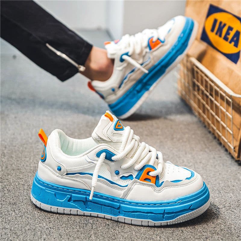 image-Spring And Autumn Men's Outdoor Sports Platform Board Shoes