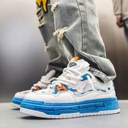 image-Spring And Autumn Men's Outdoor Sports Platform Board Shoes
